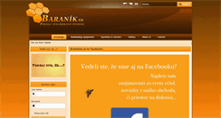 Desktop Screenshot of baranik.sk